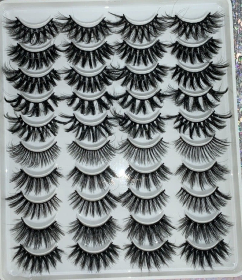 Libro de pestañas impecables